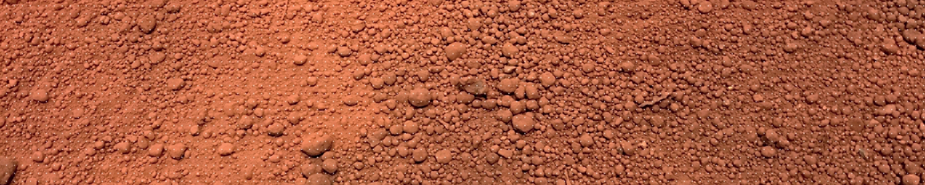 Photograph of red earth