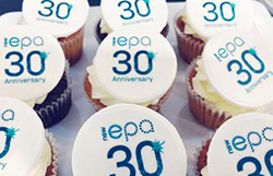 cupcakes with NSW EPA 30 years in the icing