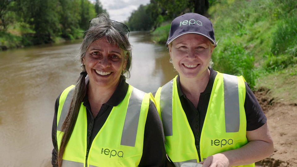 A couple of the EPA's dedicated staff in the field