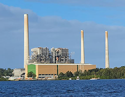 a view of Vales Point power station