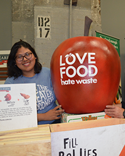 EPA's love food hate waste stand