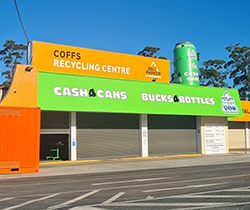 Big Coffs Harbour Can container recycling station