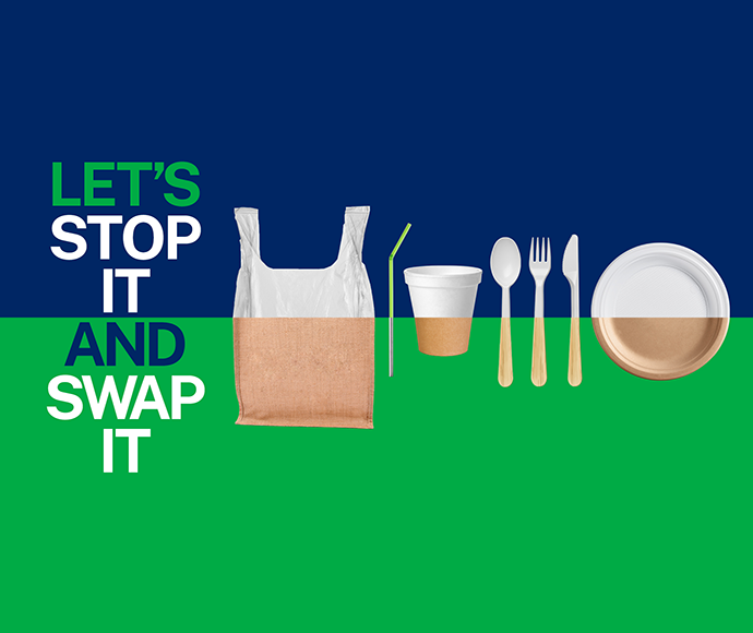 Lets stop it and swap it on more single use plastics