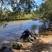 Water quality probe sampling at Mooball Creek