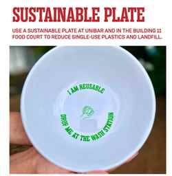 University of Wollongong sustainable plate