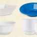 Banned single-use bowls and expanded polystyrene bowls