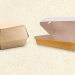 Cardboard and paper clamshell containers are swaps for expanded polystyrene clamshell containers