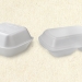 Banned expanded polystyrene clamshell containers