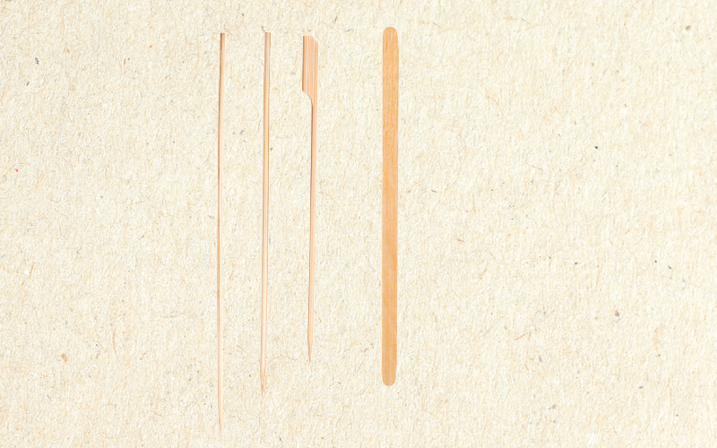 Wooden stirrers are a swap for single-use plastic stirrers