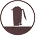 Icon of brown bin