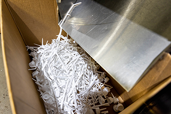 shredded paper used for packaging material