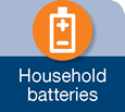 Icon for household batteries