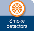 Icon for smoke detectors