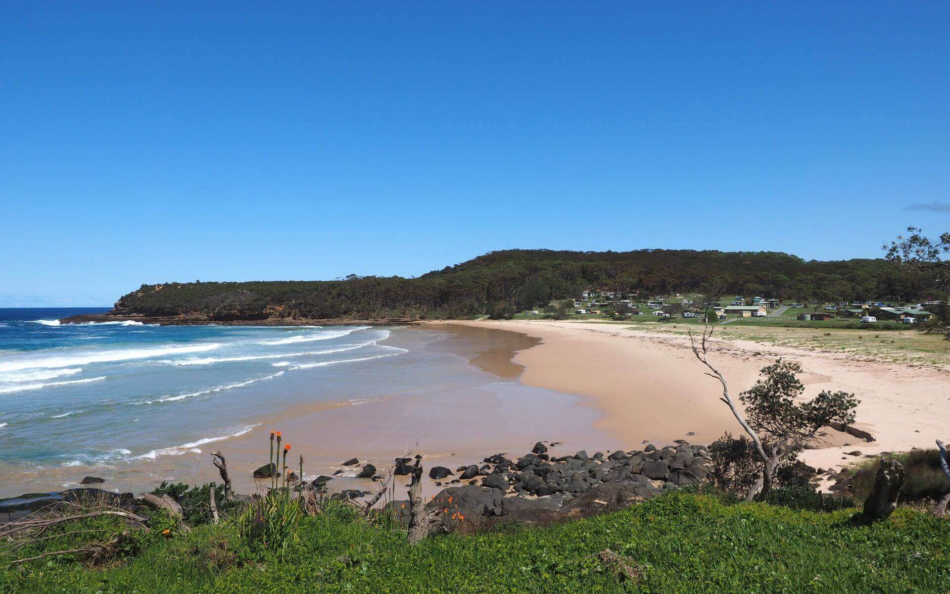 Merry Beach on the South Coast