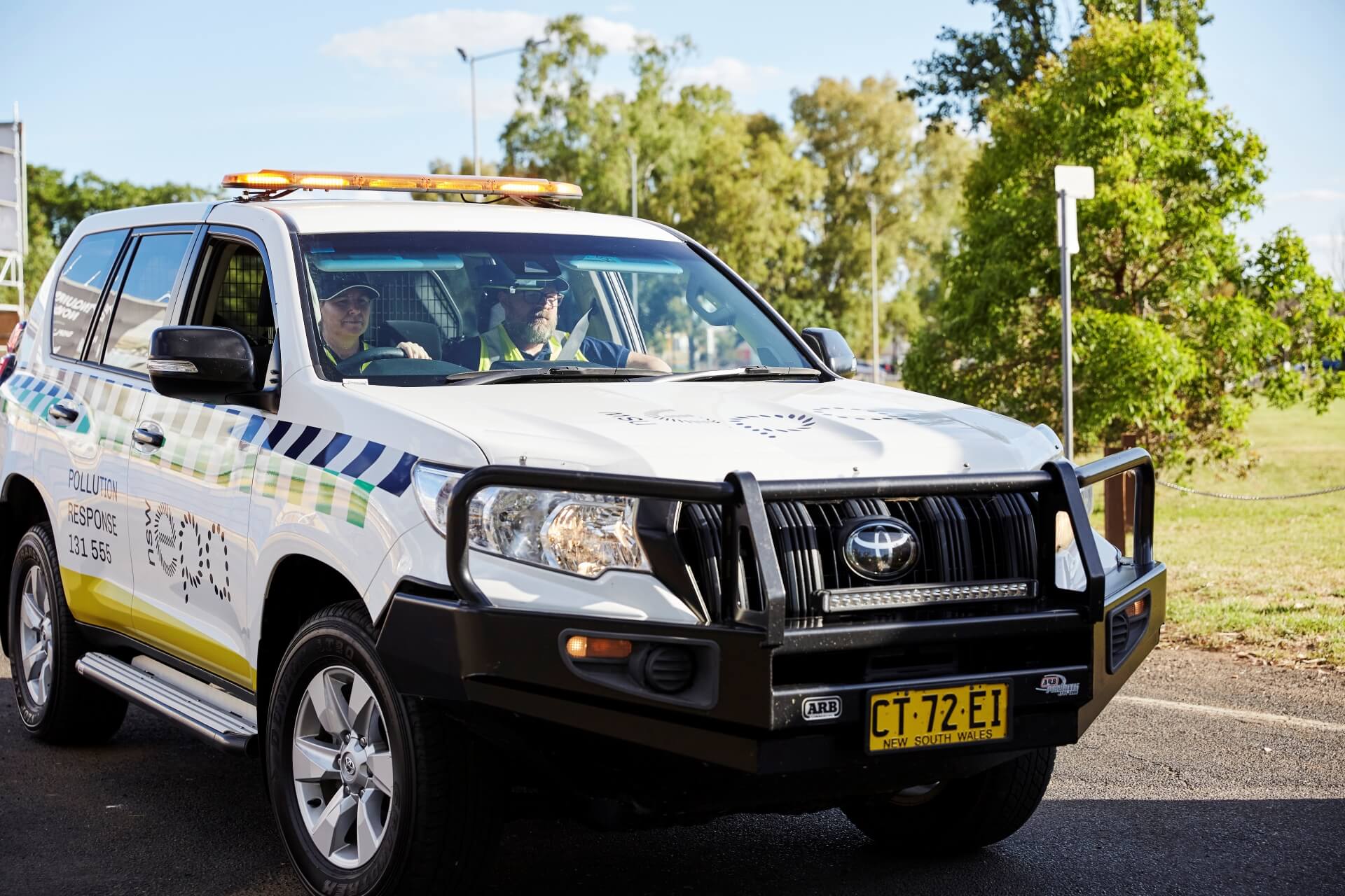 EPA pollution response vehicle