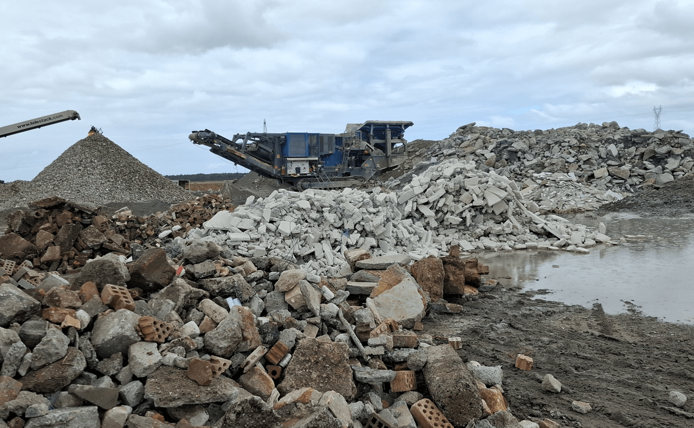 Recycled Concrete Products facility